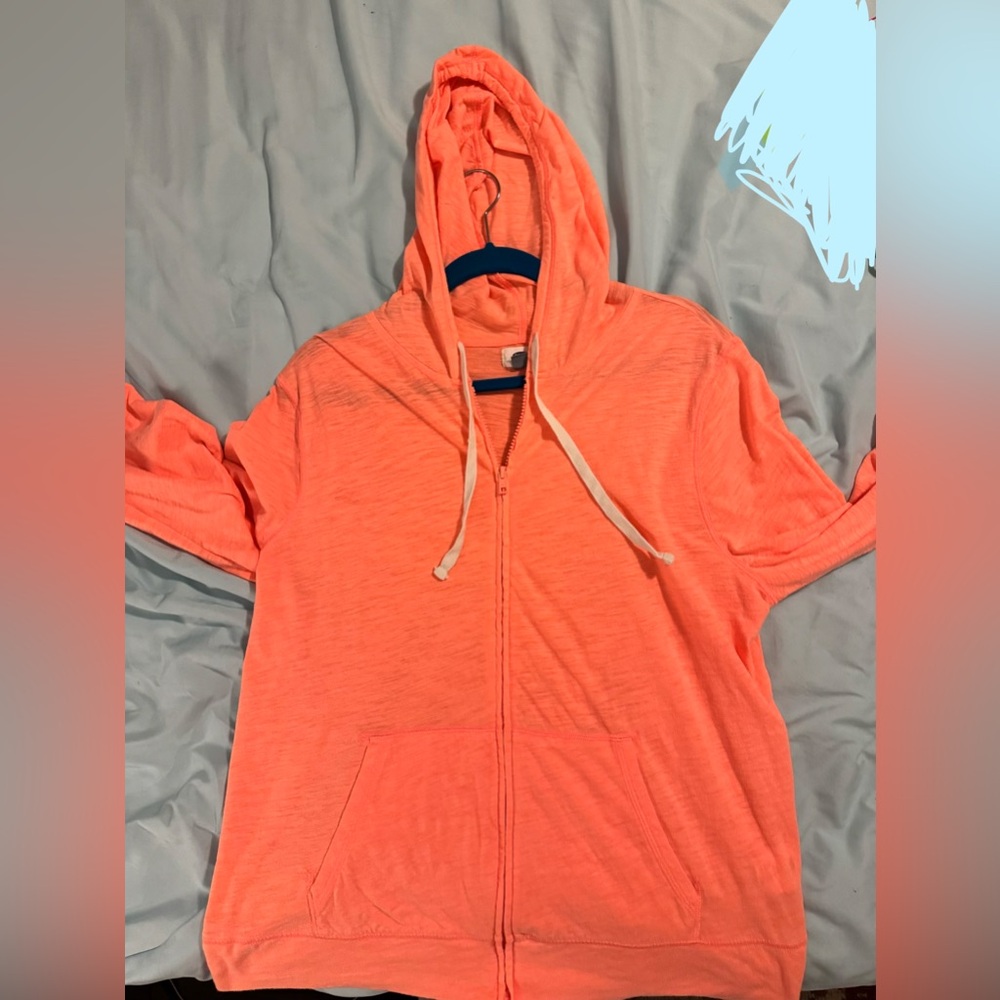 Old Navy Women’s Coral Zip-Up Hoodie